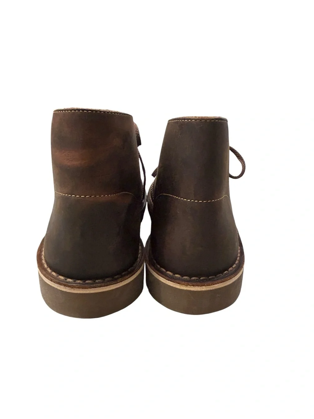 Clarks Bushacre 2 Men’s Chukka Beeswax Desert Boots Leather 10.5 Casual NWOB